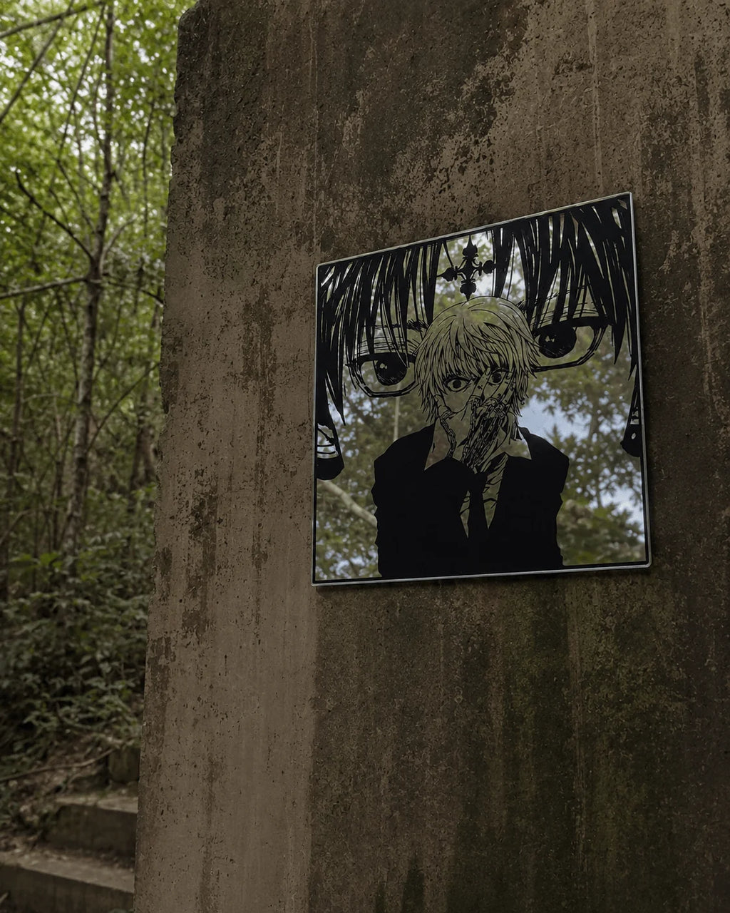 Kurapika x Chrollo Wall Mirror | Hunter x Hunter Anime Decor LiquidMirror