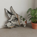 The Fox from anime and manga series Chainsaw Man: Hypno Style, Irregular Frameless Wall Decor Gift & Present - LiquidMirror