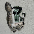 Pochita-inspired mirror from the anime Chainsaw Man: Frameless Manga Wall Art - LiquidMirror