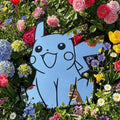 Kawaii Pikachu Pokemon Mirror: Cute Frameless Gamer Room Decor Gift - LiquidMirror