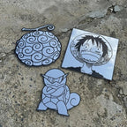 Wholesale Custom Design Handmade Unbreakable One-piece Anime Shape Mirror Wall Deocrative Hotel Home Bathroom - LiquidMirror