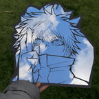 Wholesale JJK GOJO Custom Irregular Shape Anime Durable Wall Mirror - LiquidMirror
