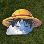 Lightweight Unbreakable Sturdy and Durable Wall Mirror OP Luffy Irregular Shape Anime Mirrors for Wall Home Decor Gift - LiquidMirror