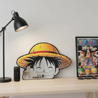 Lightweight Unbreakable Sturdy and Durable Wall Mirror OP Luffy Irregular Shape Anime Mirrors for Wall Home Decor Gift - LiquidMirror
