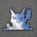 Charizard Mirror (Pokémon) | Frameless Manga Silhouette, Gamer Room Decor - LiquidMirror