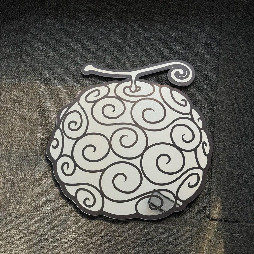 Wholesale Custom Design Handmade Unbreakable One-piece Anime Shape Mirror Wall Deocrative Hotel Home Bathroom - LiquidMirror