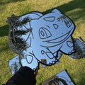 Bulbasaur Pokemon Mirror: Anime Gamer Room Decor, Shatterproof Polymer - LiquidMirror
