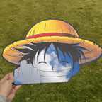 Lightweight Unbreakable Sturdy and Durable Wall Mirror OP Luffy Irregular Shape Anime Mirrors for Wall Home Decor Gift - LiquidMirror