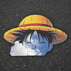Lightweight Unbreakable Sturdy and Durable Wall Mirror OP Luffy Irregular Shape Anime Mirrors for Wall Home Decor Gift - LiquidMirror