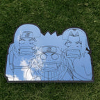 Lightweight Unbreakable Sturdy and Durable Nar-uto Anime Irregular Shape Mirror Custom Wall Decor Mirror - LiquidMirror