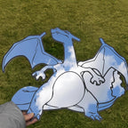 Charizard (Pokémon) - Dragon Mirror: Anime Gamer Room Decor, Shatterproof Polymer - LiquidMirror