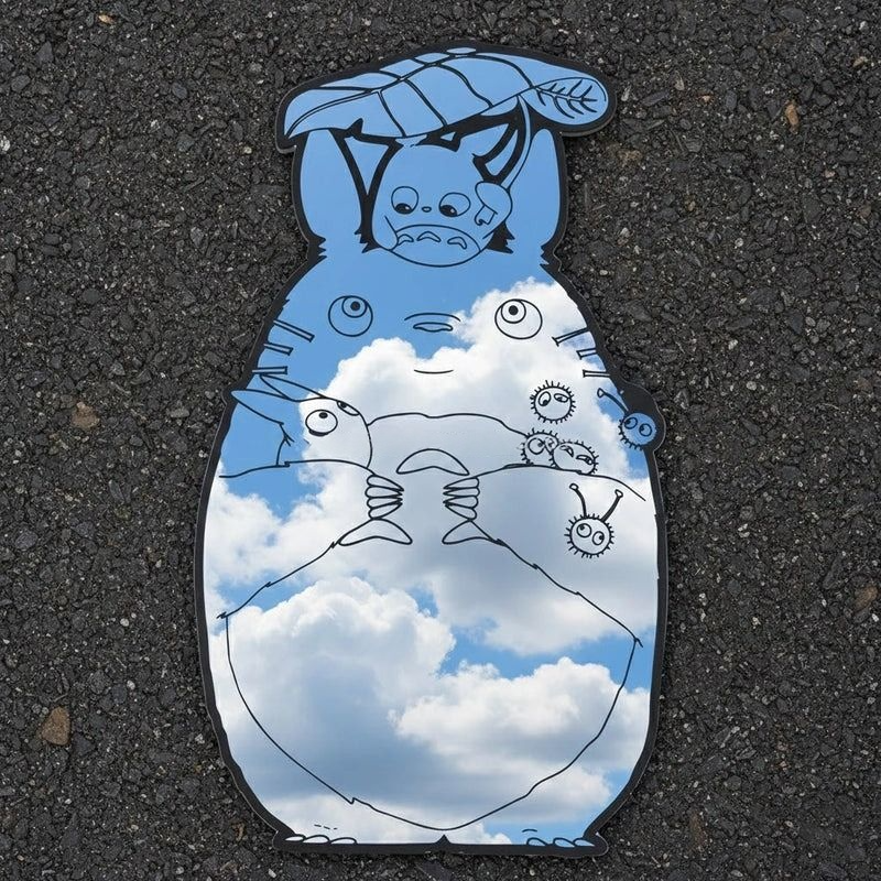 Totoro's Friends Mirror - LiquidMirror