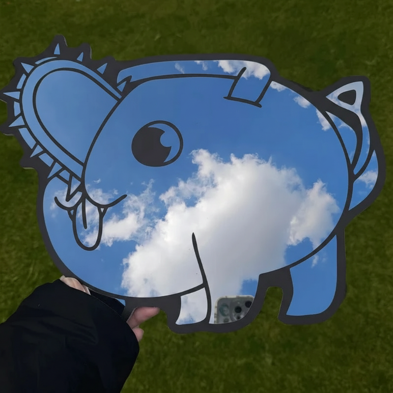 Chainsaw Man Canine Mirror - LiquidMirror
