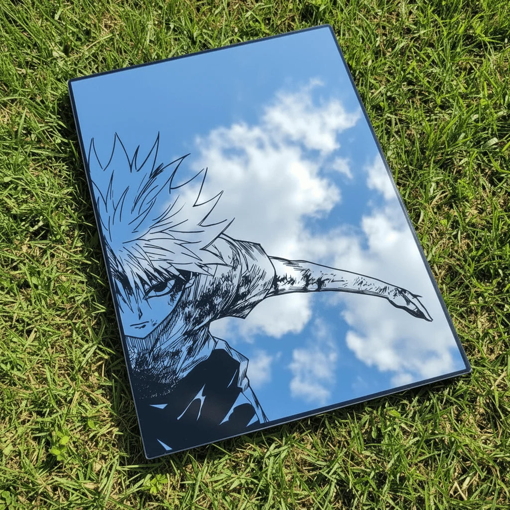 Killua Zoldyck Godspeed Wall Mirror | Hunter x Hunter Anime Decor LiquidMirror