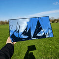 Katsuki Bakugo Piercing Gaze Rectangular Wall Mirror | My Hero Academia Anime Decor LiquidMirror