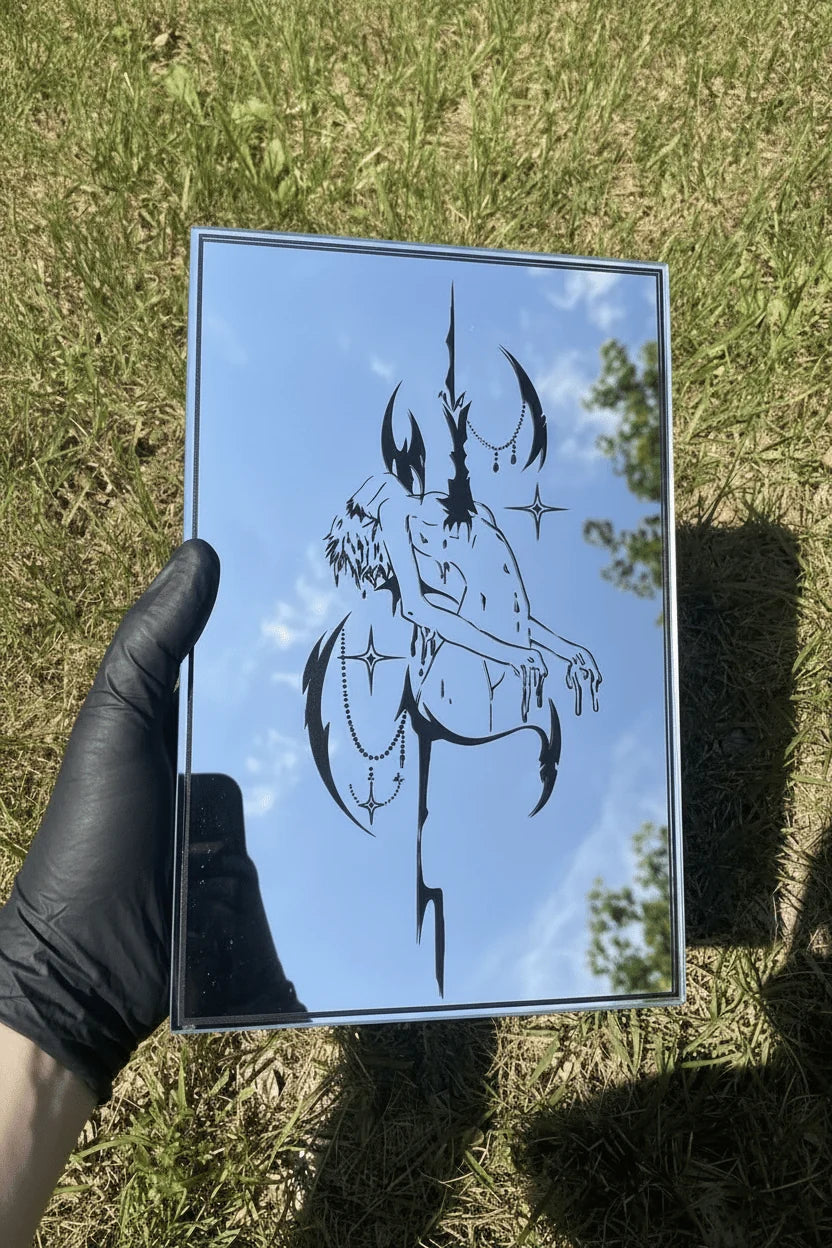 Neon Genesis Evangelion Wall Mirror | Anime Decor LiquidMirror