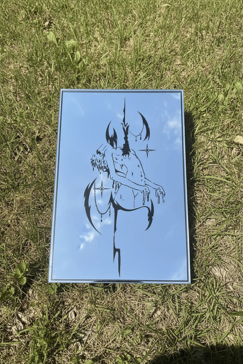 Neon Genesis Evangelion Wall Mirror | Anime Decor LiquidMirror
