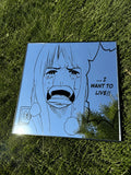 Nico Robin "I Want to Live!" Wall Mirror | One Piece Anime Decor LiquidMirror