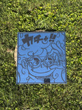 Koby Glasses Gaze Square Wall Mirror | One Piece Anime Decor LiquidMirror