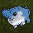 Chainsaw Man Canine Mirror - LiquidMirror