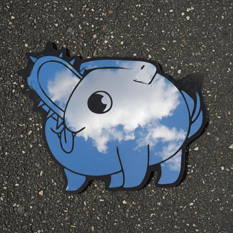 Chainsaw Man Canine Mirror - LiquidMirror