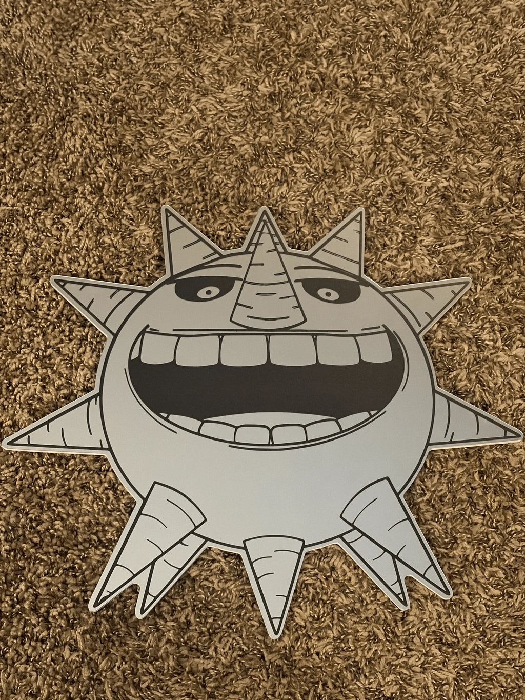 Soul Eater Sun Shaped Wall Mirror | Anime Decor LiquidMirror