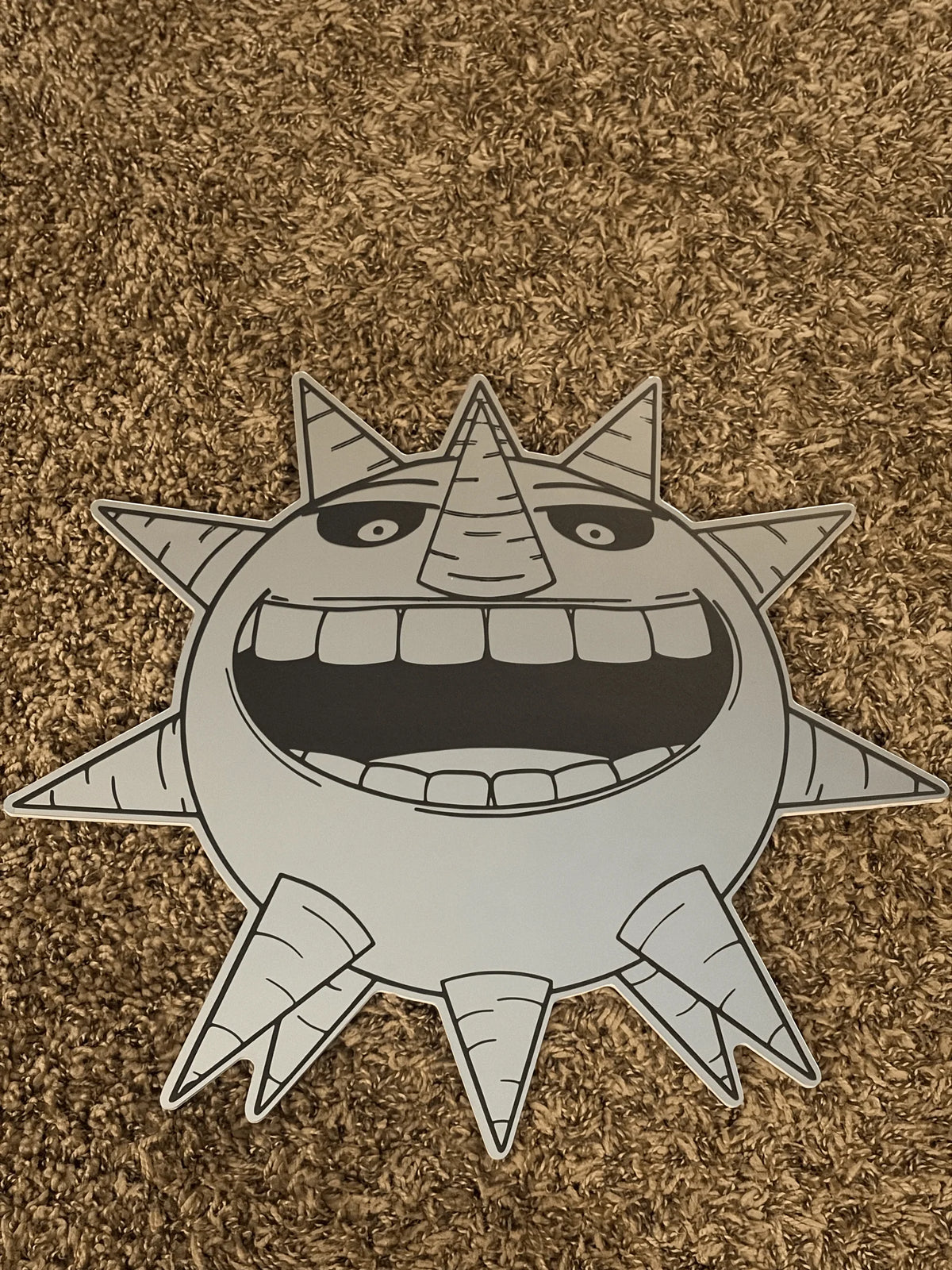 Soul Eater Sun Shaped Wall Mirror | Anime Decor LiquidMirror