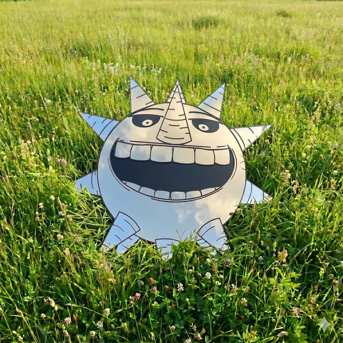 Soul Eater Sun Shaped Wall Mirror | Anime Decor LiquidMirror