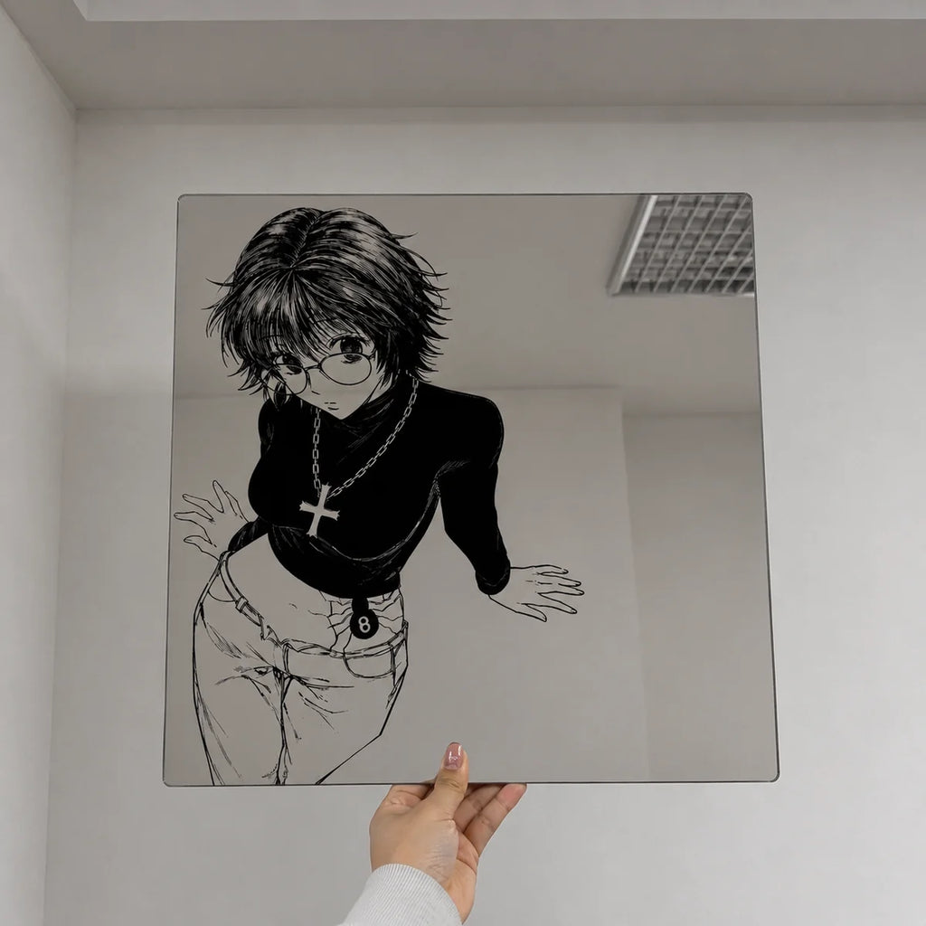 Shizuku Murasaki Wall Mirror | Hunter x Hunter Anime Decor LiquidMirror