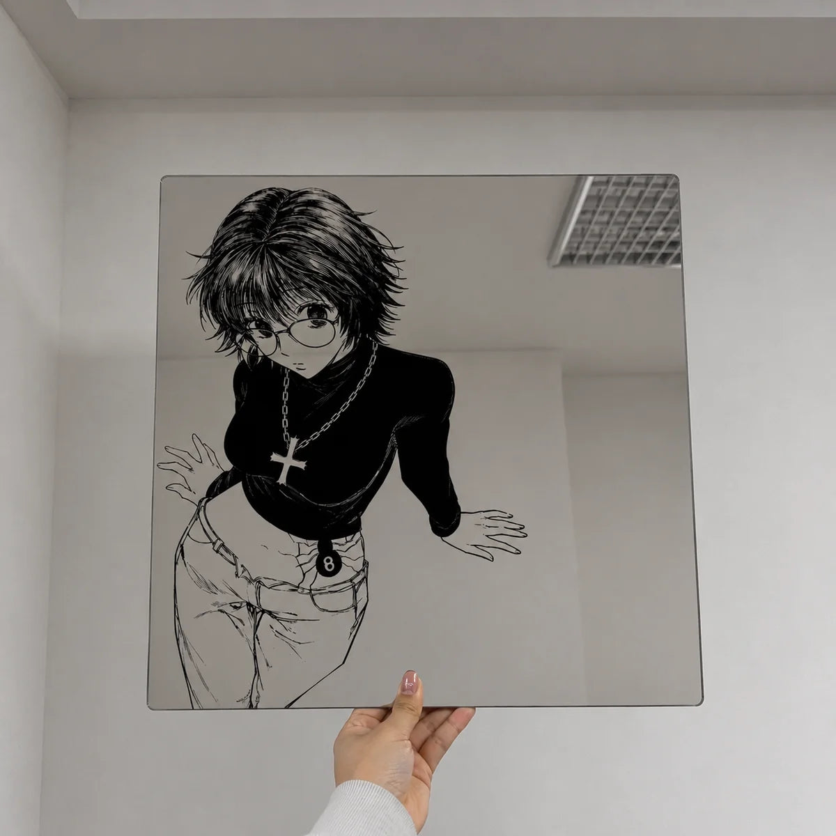 Shizuku Murasaki Wall Mirror | Hunter x Hunter Anime Decor LiquidMirror