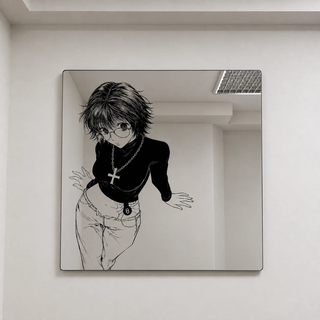 Shizuku Murasaki Wall Mirror | Hunter x Hunter Anime Decor LiquidMirror
