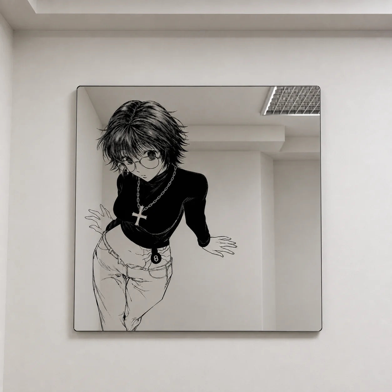 Shizuku Murasaki Wall Mirror | Hunter x Hunter Anime Decor LiquidMirror