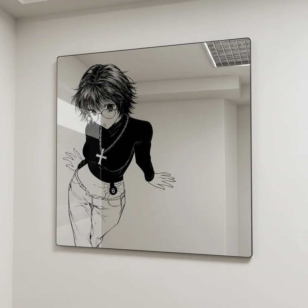 Shizuku Murasaki Wall Mirror | Hunter x Hunter Anime Decor LiquidMirror