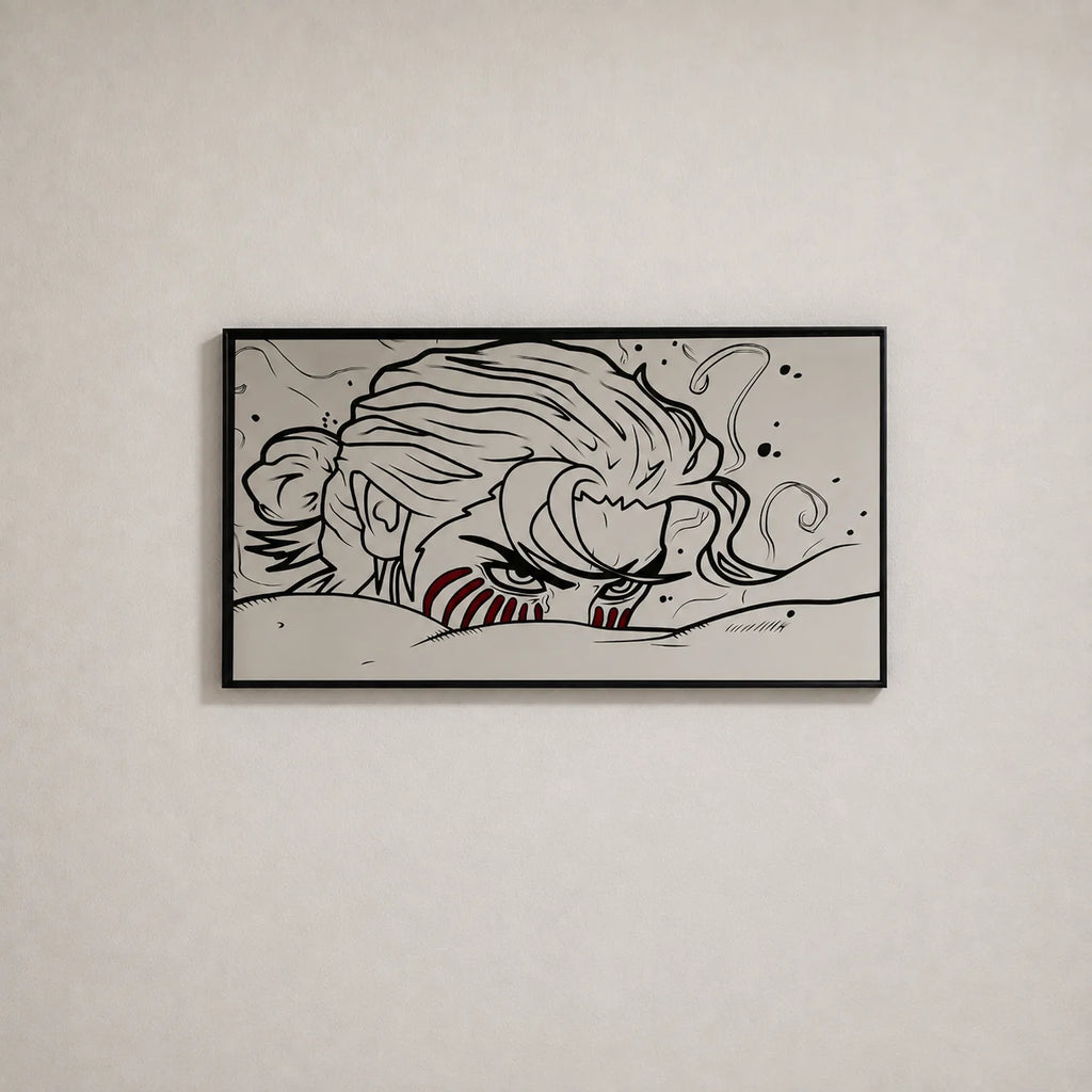 Choso Piercing Gaze Rectangular Wall Mirror | Jujutsu Kaisen Anime Decor LiquidMirror