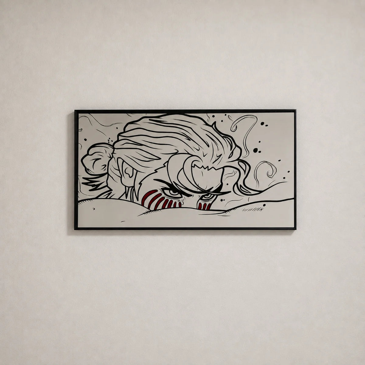 Choso Piercing Gaze Rectangular Wall Mirror | Jujutsu Kaisen Anime Decor LiquidMirror