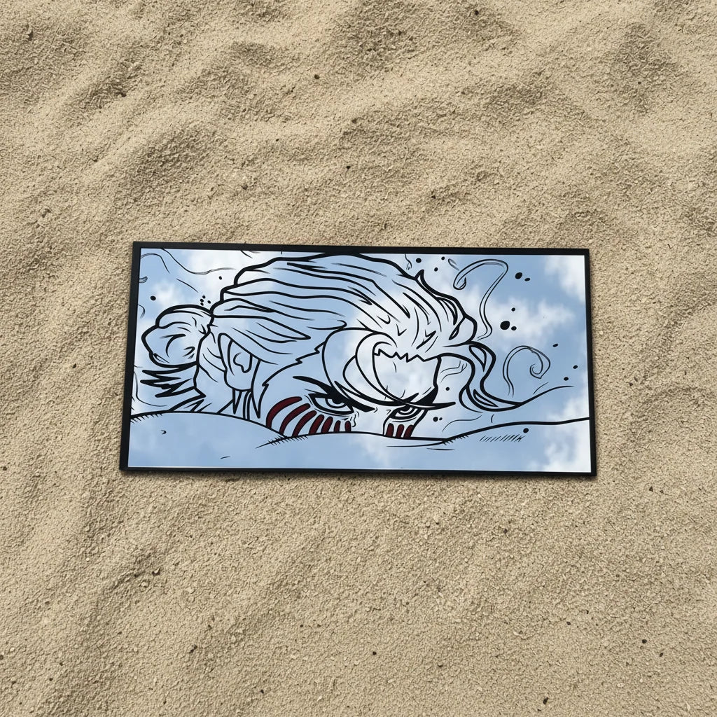 Choso Piercing Gaze Rectangular Wall Mirror | Jujutsu Kaisen Anime Decor LiquidMirror