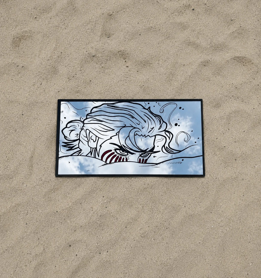 Choso Piercing Gaze Rectangular Wall Mirror | Jujutsu Kaisen Anime Decor LiquidMirror