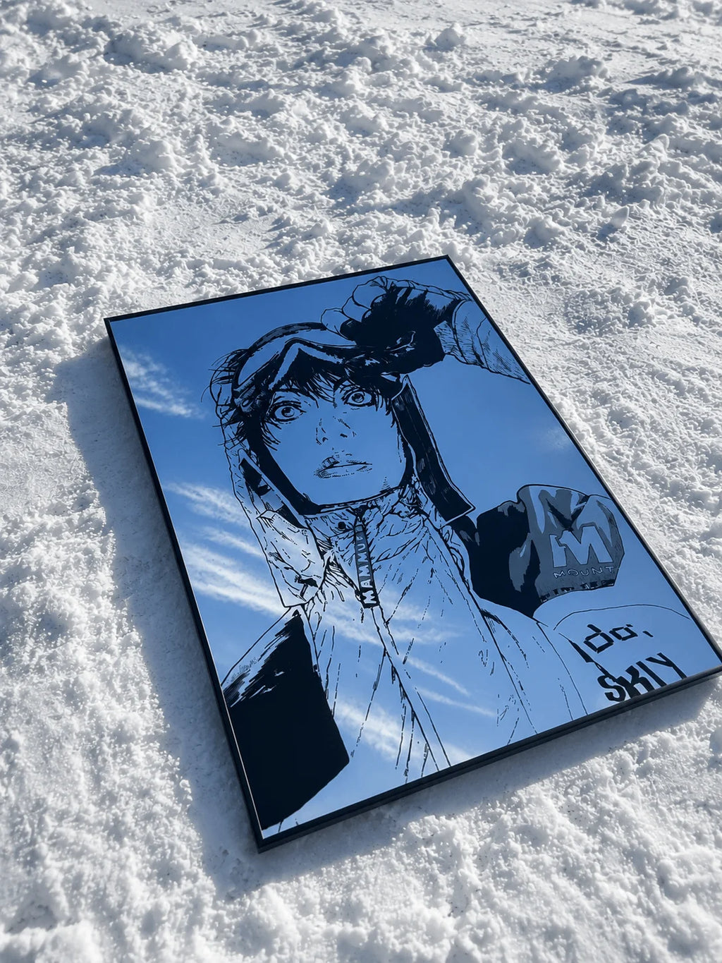 Mori Buntaro Wall Mirror | The Climber (Kokou no Hito) Manga Decor LiquidMirror