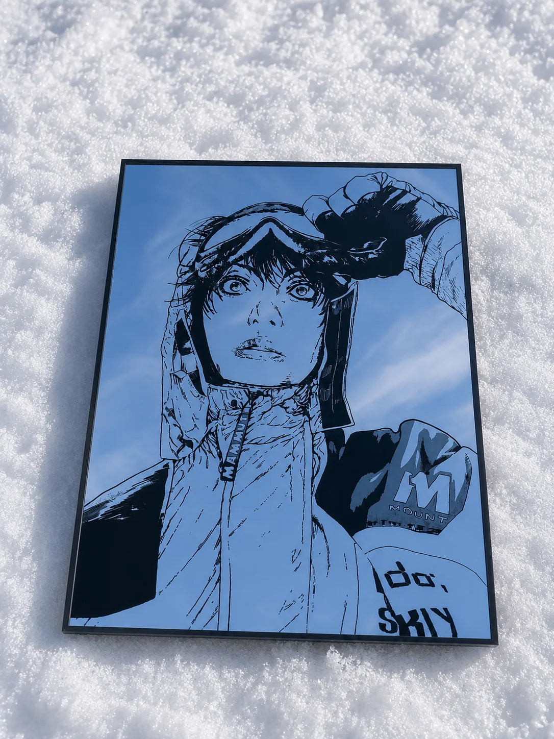 Mori Buntaro Wall Mirror | The Climber (Kokou no Hito) Manga Decor LiquidMirror