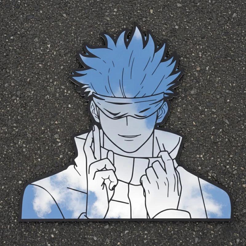 Jujutsu Kaisen Satoru Gojo Mewing Mirror - LiquidMirror