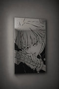 Zenitsu Agatsuma Sword Drawing Wall Mirror | Demon Slayer Anime Decor LiquidMirror